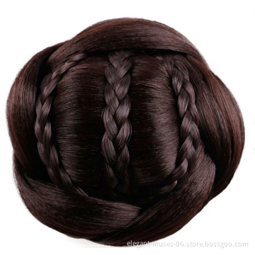 wholesale synthetic crochet hair buns messy hair bun perruqu avec synthetic hair chignon afro
